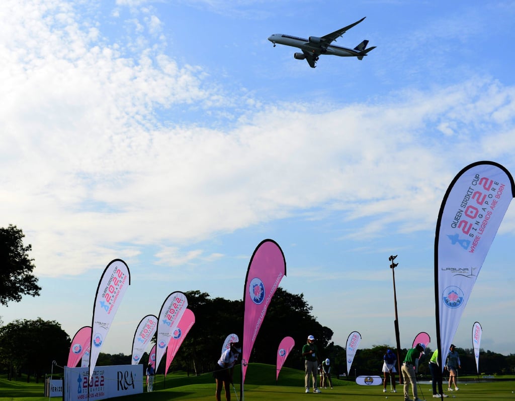 The Laguna National Golf Resort Club was the venue for the Asia-Pacific Amateur Ladies Golf Team Championship in Singapore. Photo: Queen Sirikit Cup