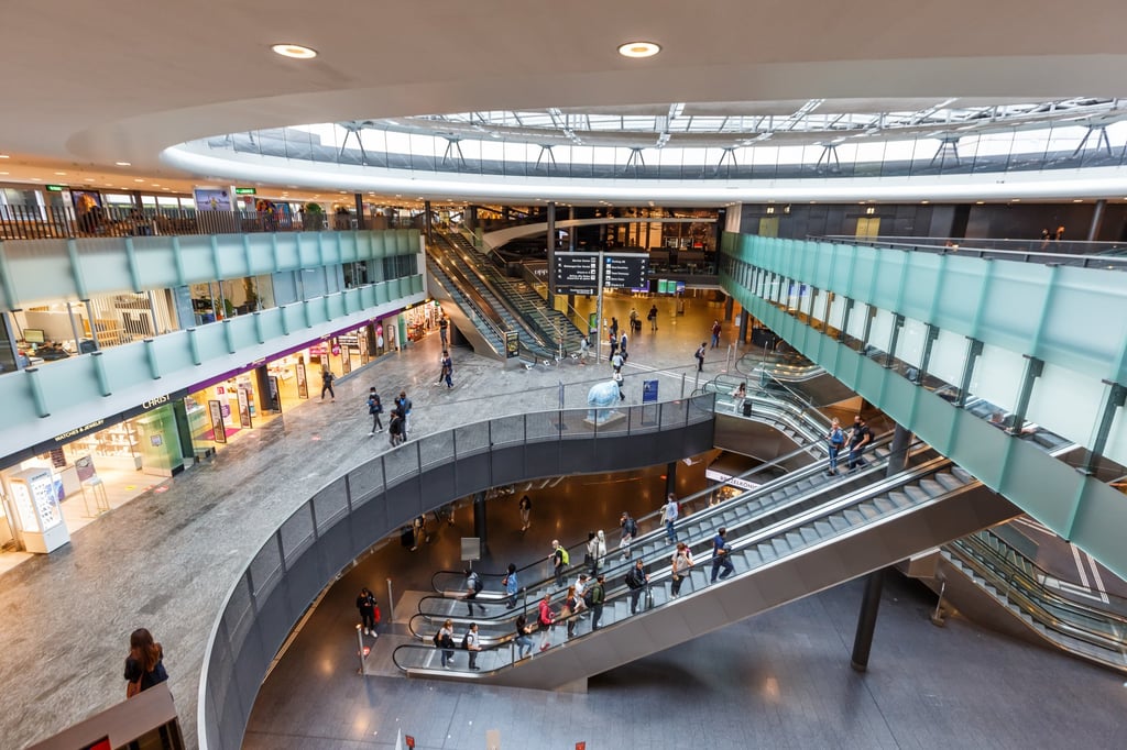 The shopping options at Zurich Airport in Switzerland are one of the areas to be targeted in future upgrades. Photo: Shutterstock