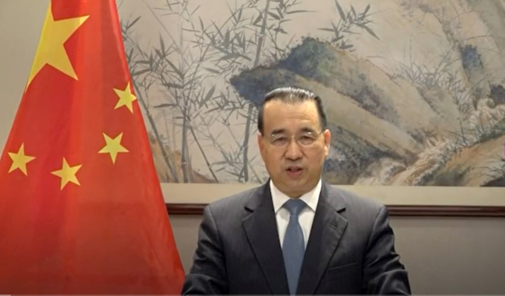 Liu Guangyuan, commissioner of China’s foreign ministry office in Hong Kong. Photo: Handout Liu Guangyuan, commissioner of China’s foreign ministry office in Hong Kong. Photo: Handout