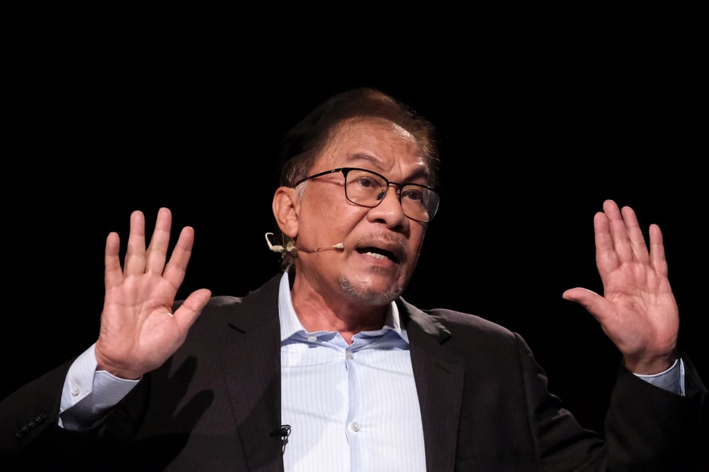 Anwar Ibrahim’s progressive-minded and multiracial PKR may be heading in a new direction. Photo: Bloomberg