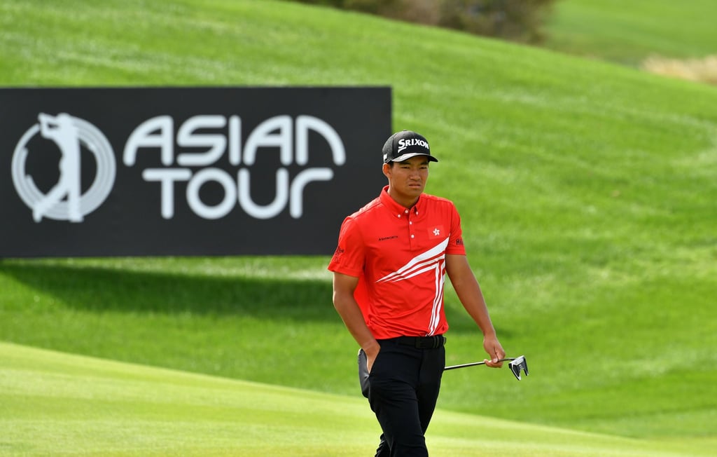 Taichi Kho during round two of the PIF Saudi International at the Royal Greens Golf and Country Club. Photo: Asian Tour Taichi Kho during round two of the PIF Saudi International at the Royal Greens Golf and Country Club. Photo: Asian Tour