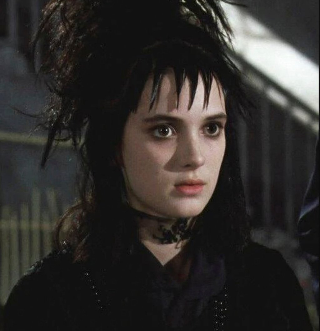 Winona Ryder in a still from Beetlejuice. Winona Ryder in a still from Beetlejuice.