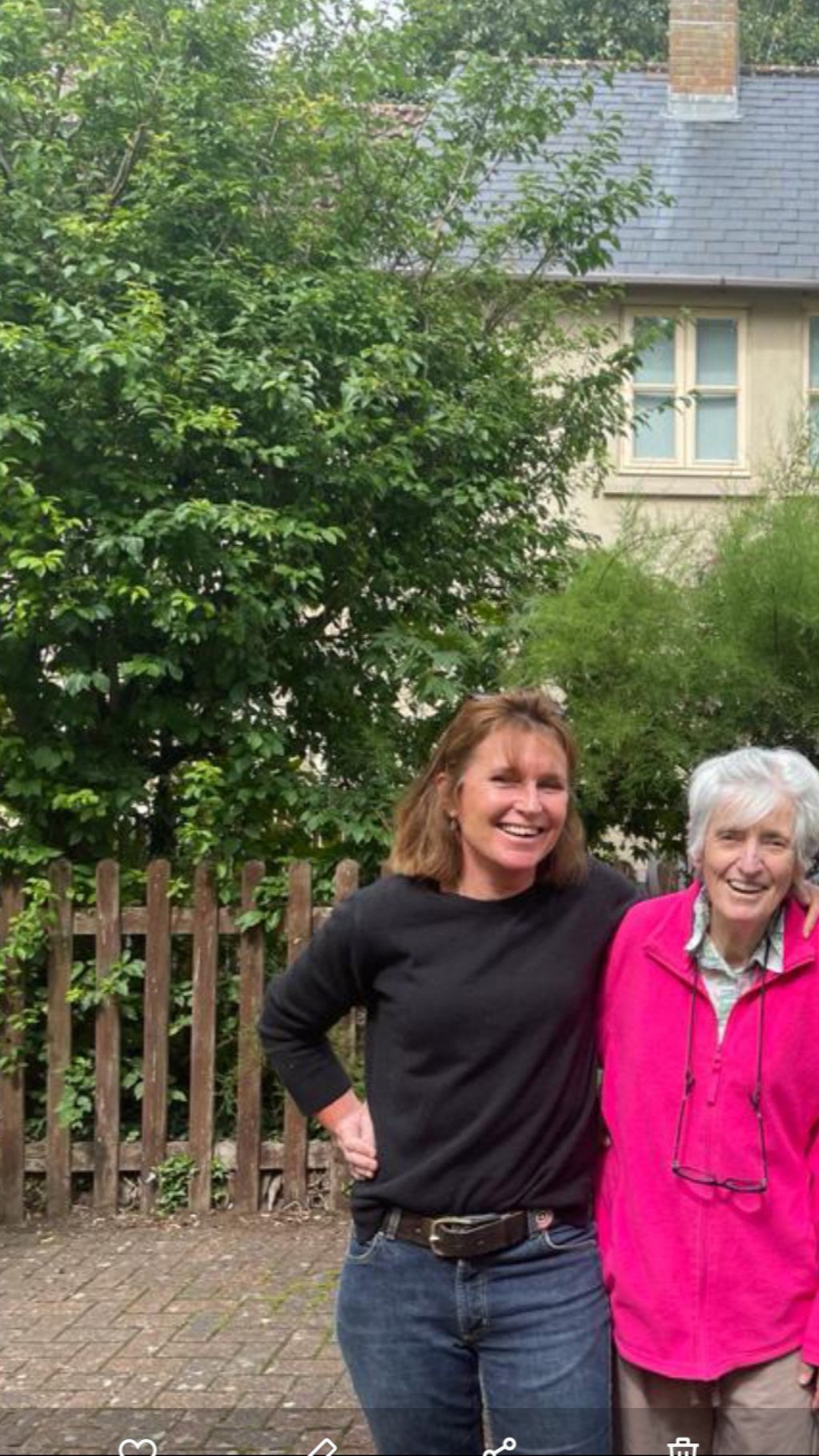 Anthea Rowan with her mum. Photo: courtesy of Anthea Rowan Anthea Rowan with her mum. Photo: courtesy of Anthea Rowan