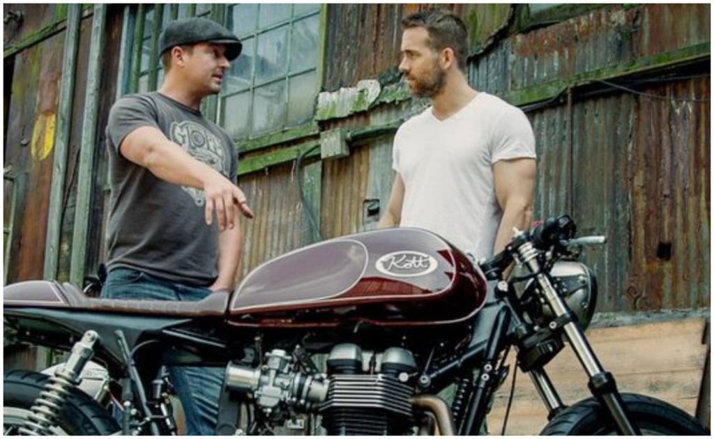 Ryan Reynolds has a penchant for motorbikes, and owns a Ducati GT1000 and a Triumph Bonneville, among others. Photo: @brooklynnhibb/Pinterest Ryan Reynolds has a penchant for motorbikes, and owns a Ducati GT1000 and a Triumph Bonneville, among others. Photo: @brooklynnhibb/Pinterest