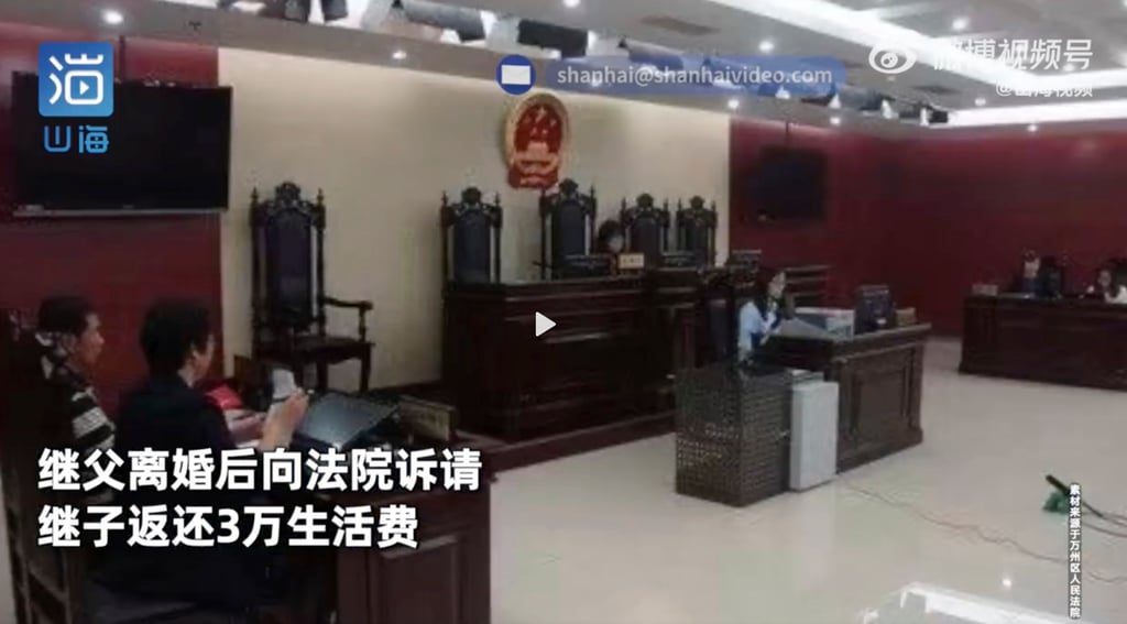 A Chinese court rejected the man’s case demanding US$5,300 for university costs be repaid. Photo: Weibo