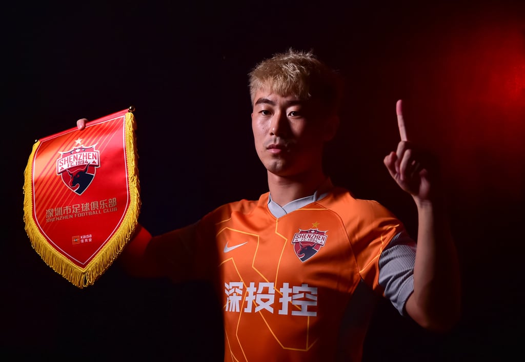 Shenzhen FC defender Zheng Dalun will be a core part of the team in 2022. Photo: CSL Shenzhen FC defender Zheng Dalun will be a core part of the team in 2022. Photo: CSL
