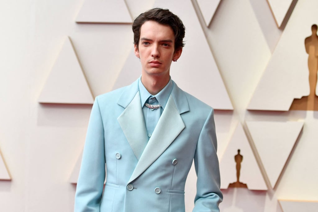Australian actor Kodi Smit-McPhee attends the 94th Oscars at the Dolby Theatre in Hollywood, California, on March 27. Photo: AFP