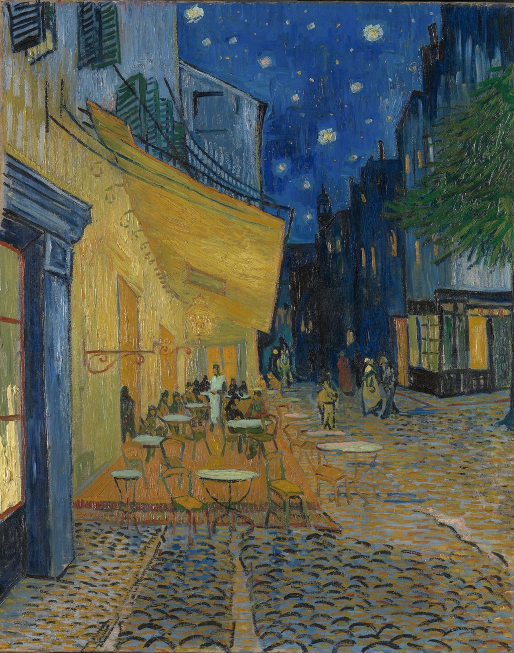 Café Terrace at Night by Van Gogh inspired the Shining Stars earrings. Photo: Kroller Muller Museum Café Terrace at Night by Van Gogh inspired the Shining Stars earrings. Photo: Kroller Muller Museum
