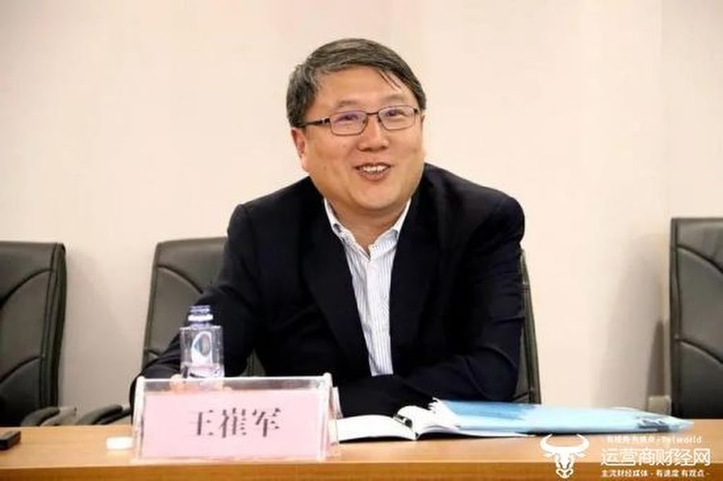 Wang Cuijun, 55, has been named as the general manager of state-owned conglomerate China Resources (Holdings). Photo: Weibo