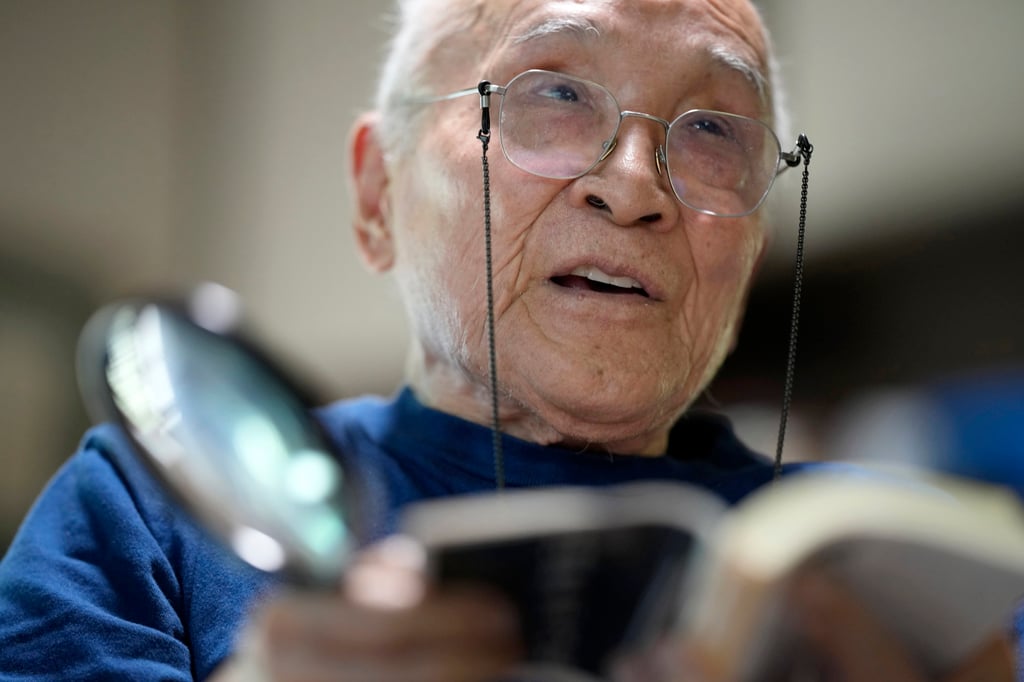 Tanikawa’s works have been widely translated, including into Chinese and European languages. Photo: AP