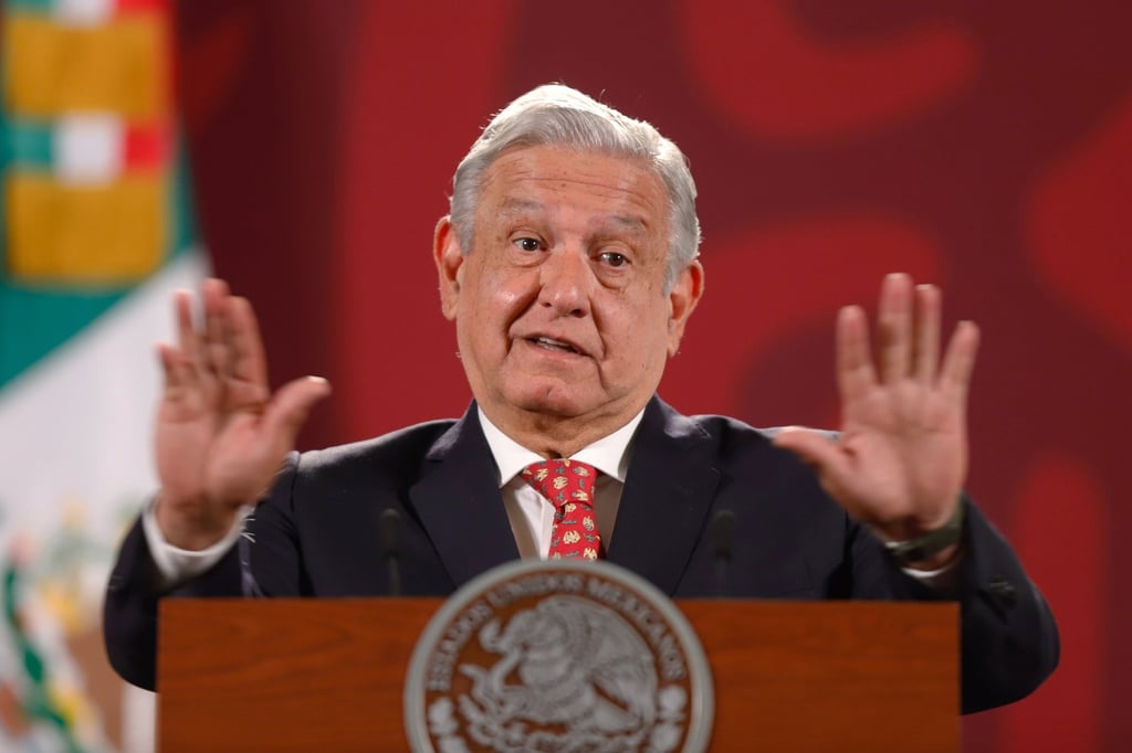 Mexican President Andres Manuel Lopez Obrador on Monday. Photo: EPA-EFE Mexican President Andres Manuel Lopez Obrador on Monday. Photo: EPA-EFE