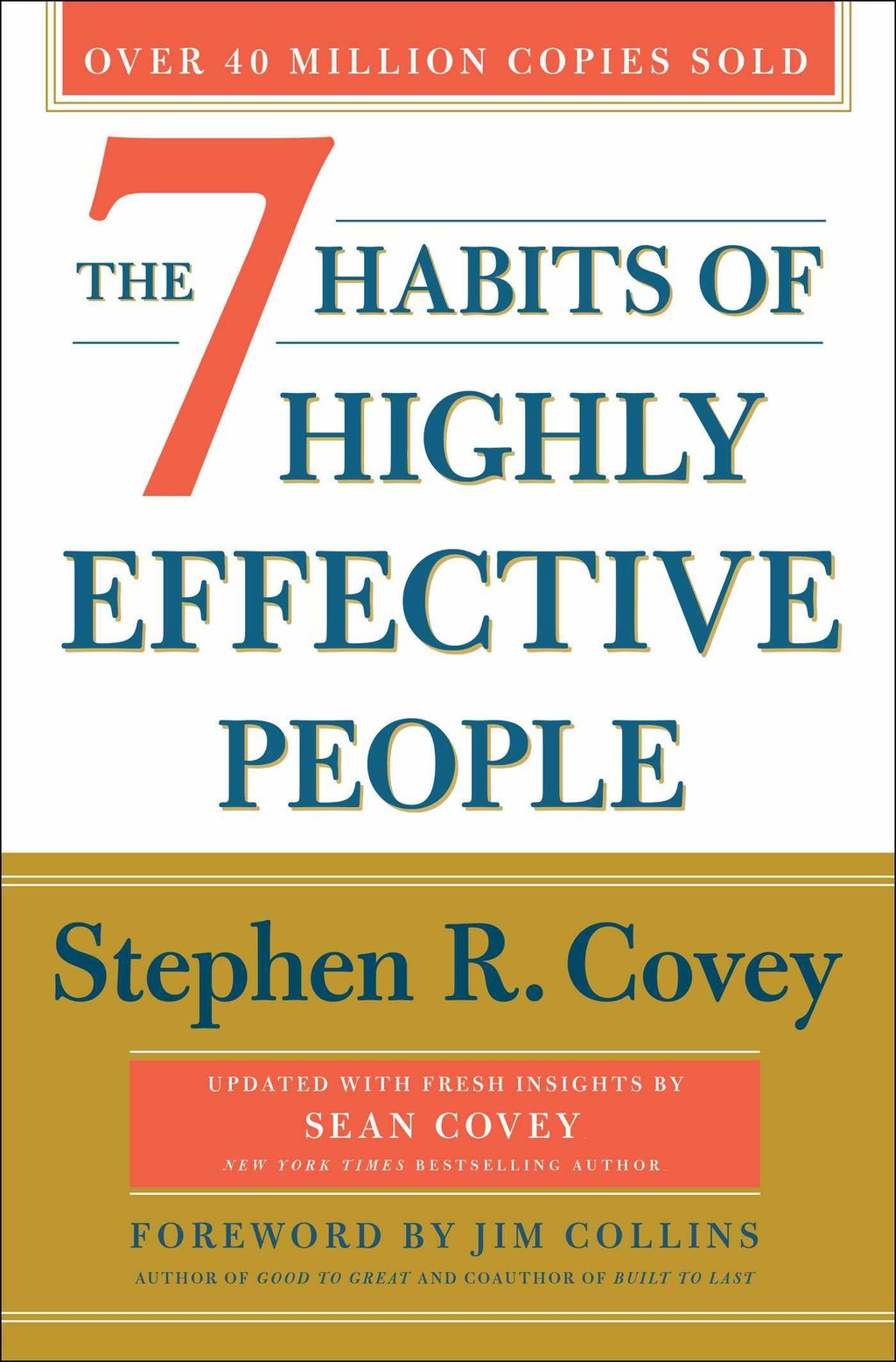 Stephen Covey’s The 7 Habits of Highly Effective People.