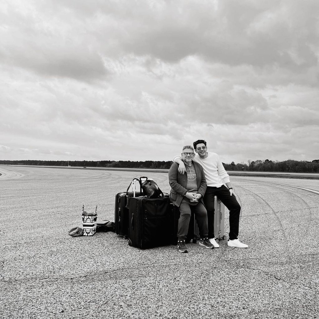 Elliot Grainge (right) and his father Lucian Grainge, chairman and CEO of Universal Music Group (UMG). Photo: @elliot/Instagram Elliot Grainge (right) and his father Lucian Grainge, chairman and CEO of Universal Music Group (UMG). Photo: @elliot/Instagram