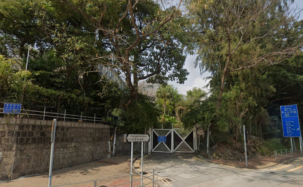 A suspicious object that turned out to be a dummy grenade sparked a bomb scare at the barracks of the People’s Liberation Army in Hong Kong on Tuesday. Photo: Handout A suspicious object that turned out to be a dummy grenade sparked a bomb scare at the barracks of the People’s Liberation Army in Hong Kong on Tuesday. Photo: Handout