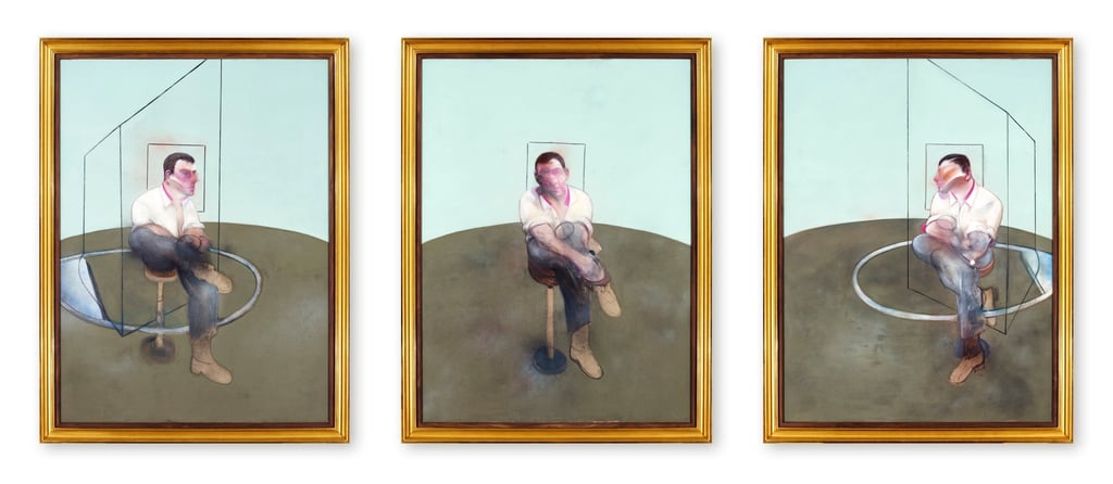 Studies for a Portrait of John Edwards (1984), by Francis Bacon. Photo: Villepin