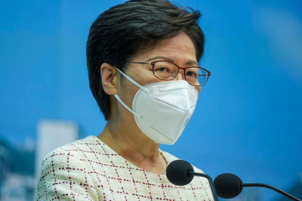 Chief Executive Carrie Lam. Photo: Sam Tsang