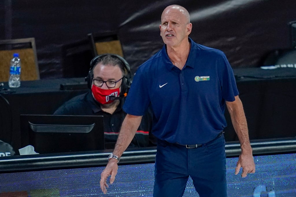 Boomers head coach Brian Goorjian will be the foundation coach of the Bay Area Dragons in the new East Asia Super League. Photo: AP