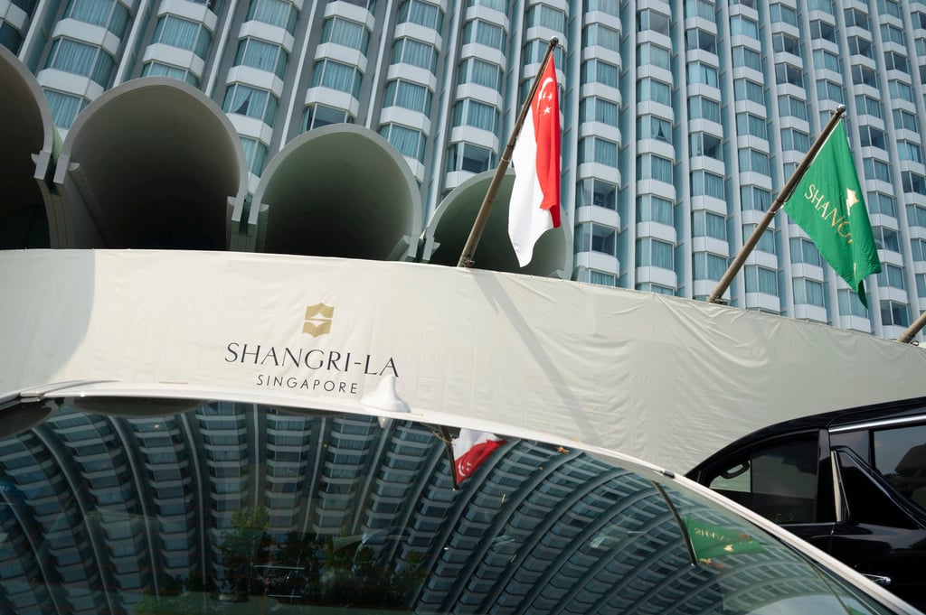 Japan Prime Minister Fumio Kishida was speaking at the Shangri-La Dialogue in Singapore. Photo: EPA-EFE/How Hwee Young