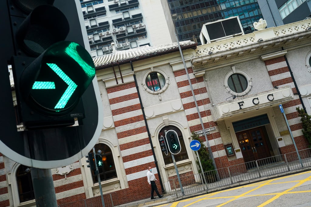 The Foreign Correspondents’ Club in Central. Photo: Felix Wong The Foreign Correspondents’ Club in Central. Photo: Felix Wong