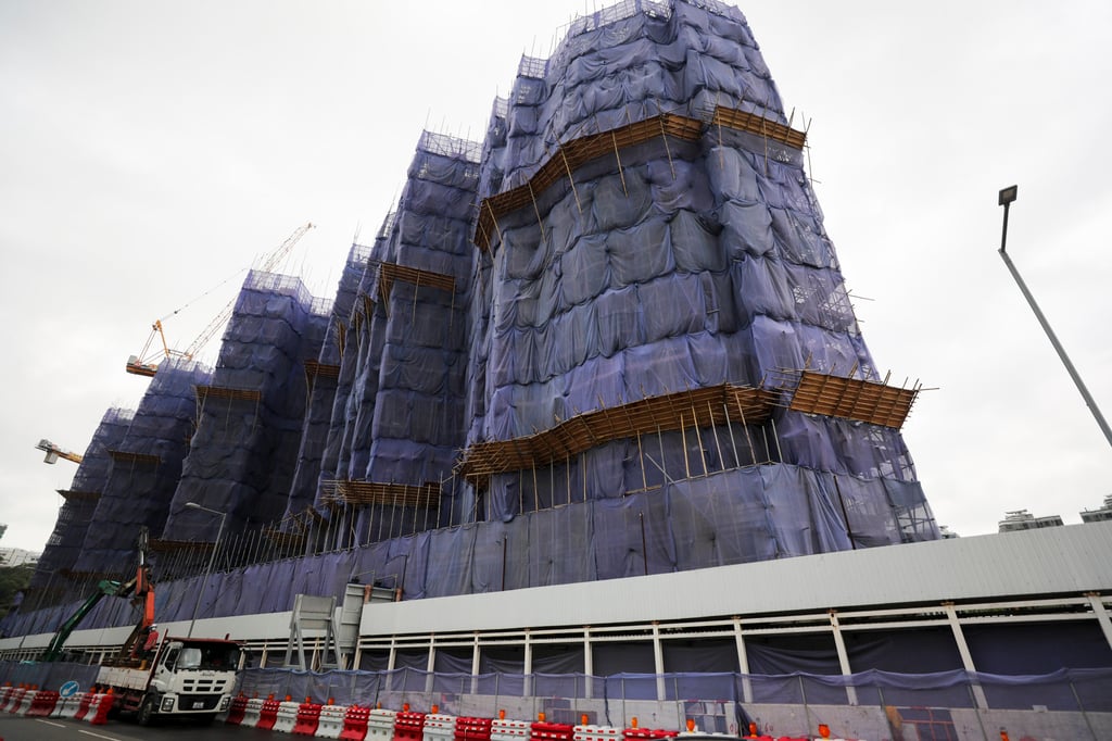 The construction site of Sun Hung Kai Properties’ Silicon Hill in Pak Shek Kok in Tai Po on 7June 2022. Photo: Xiaomei Chen The construction site of Sun Hung Kai Properties’ Silicon Hill in Pak Shek Kok in Tai Po on 7June 2022. Photo: Xiaomei Chen