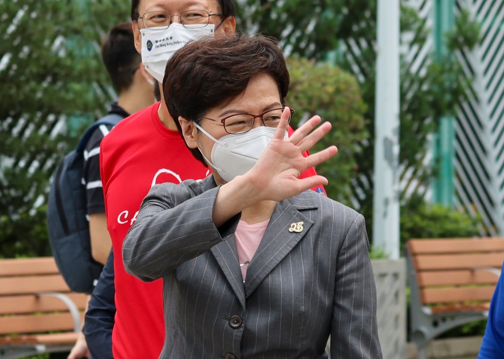 Chief Executive Carrie Lam. Photo: Dickson Lee Chief Executive Carrie Lam. Photo: Dickson Lee