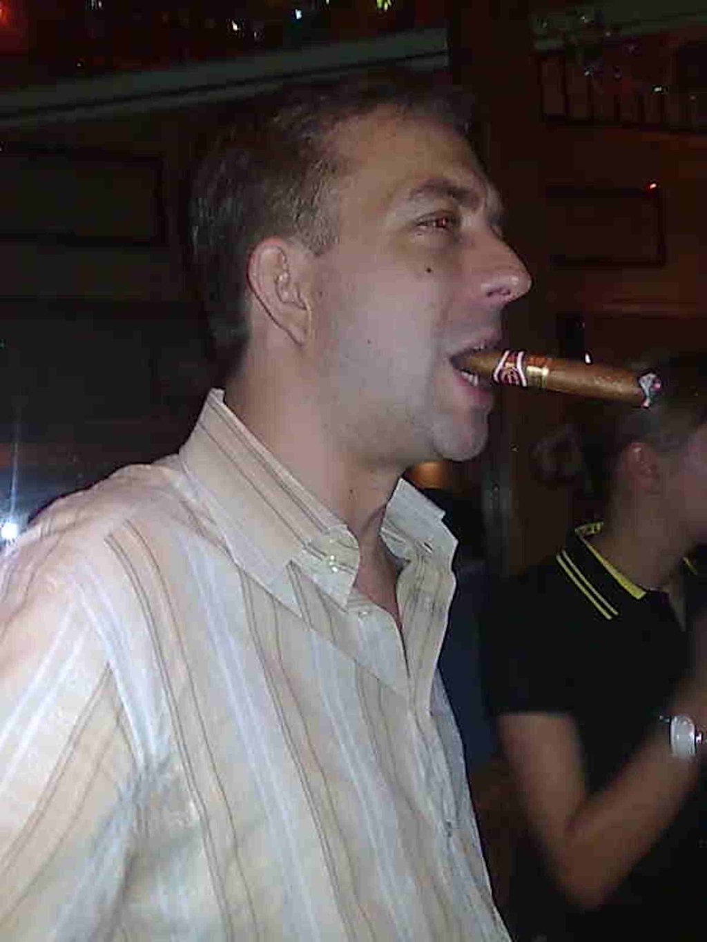 A decade ago, Mearns was a heavy smoker. Photo: Courtesy of Alex Mearns A decade ago, Mearns was a heavy smoker. Photo: Courtesy of Alex Mearns