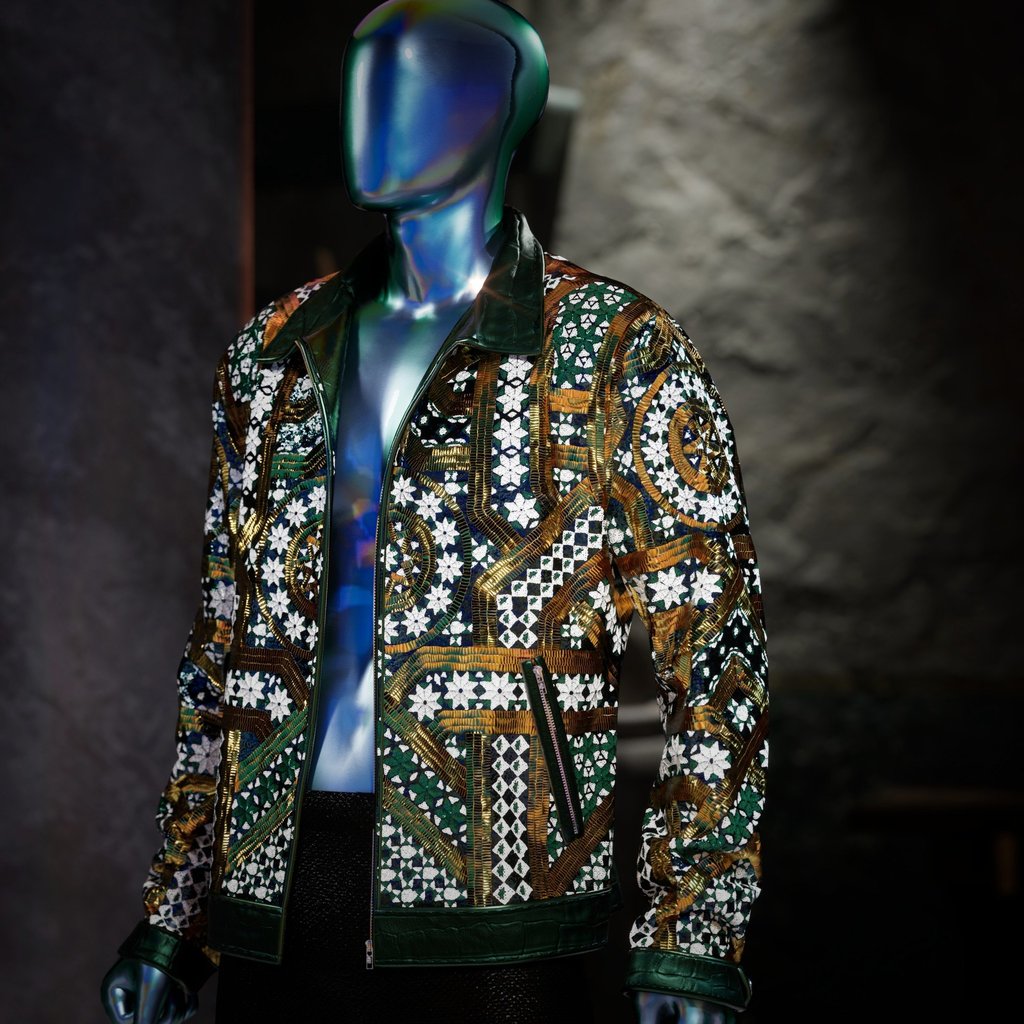 Dolce & Gabbana’s Mosaic Impossible virtual jacket. Photo: UNXD Dolce & Gabbana’s Mosaic Impossible virtual jacket. Photo: UNXD