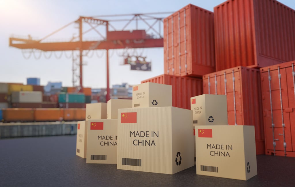 China’s export growth rebounded in May, as manufacturing activity in Shanghai gradually returned to normal. Photo: Shutterstock China’s export growth rebounded in May, as manufacturing activity in Shanghai gradually returned to normal. Photo: Shutterstock