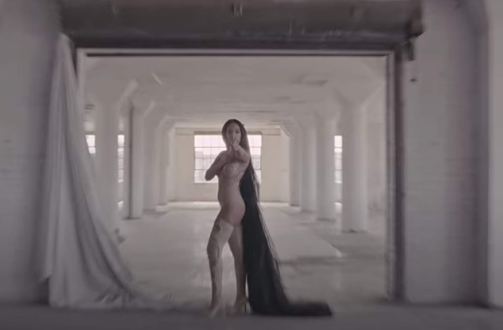 Solange Knowles wearing Rui Zhou in her music video.