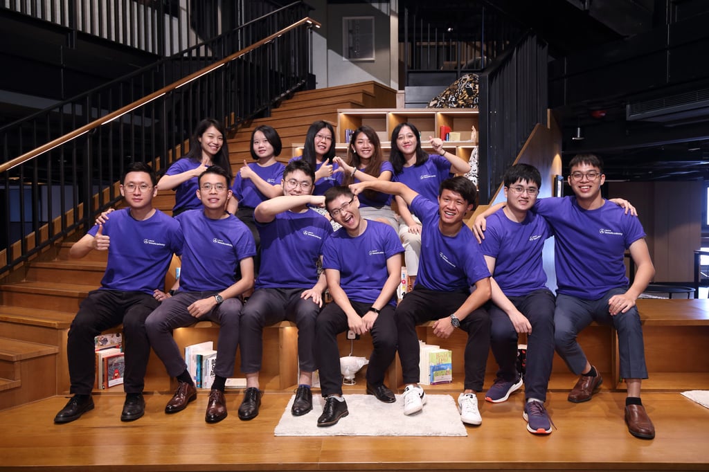 The Hong Kong InnoAcademy Society provides a networking community that helps connect young talents with training and career opportunities in the city’s I&T ecosystem. Photo: HKSTP