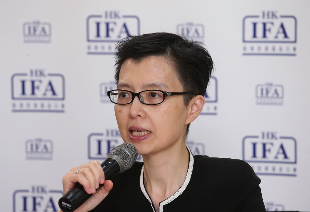 Sally Wong, CEO of Hong Kong Investment Funds Association, pictured in September 2016. Photo: Dickson Lee Sally Wong, CEO of Hong Kong Investment Funds Association, pictured in September 2016. Photo: Dickson Lee