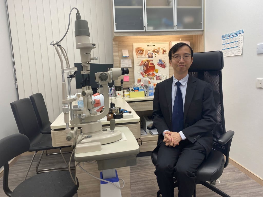Dr Henry Lau is a consultant ophthalmologist at the Chinese University of Hong Kong Medical Centre. Photo: Chinese University of Hong Kong