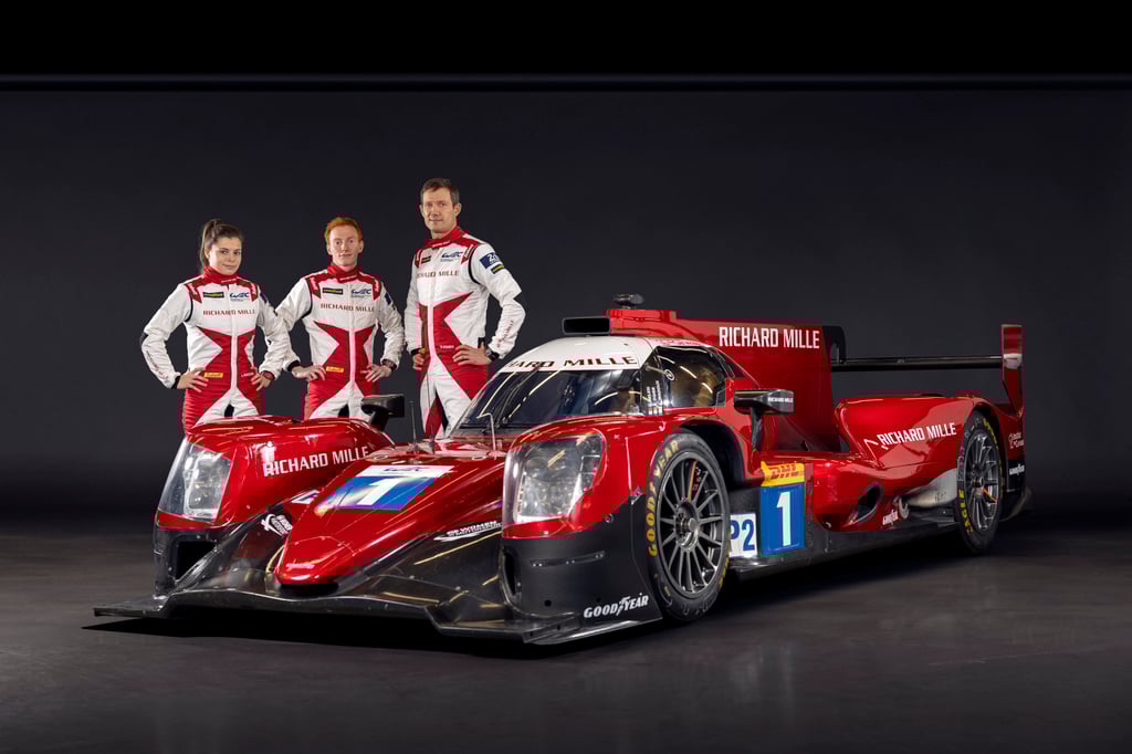 Richard Mille Racing Team for the 2022 season: Lilou Wadoux, Charles Milesi and Sébastien Ogier. Photo: DPPI
