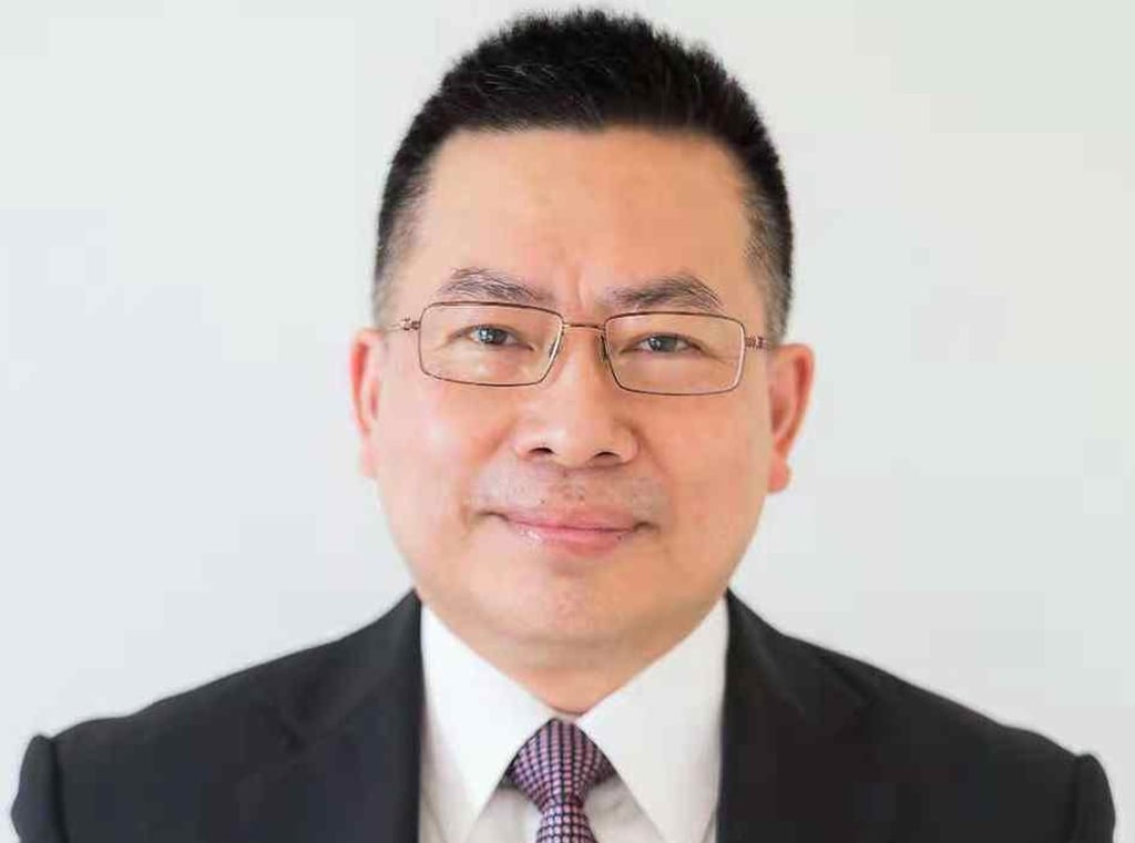 Ruan Zongze arrived in Brisbane on Wednesday. Photo: Weibo