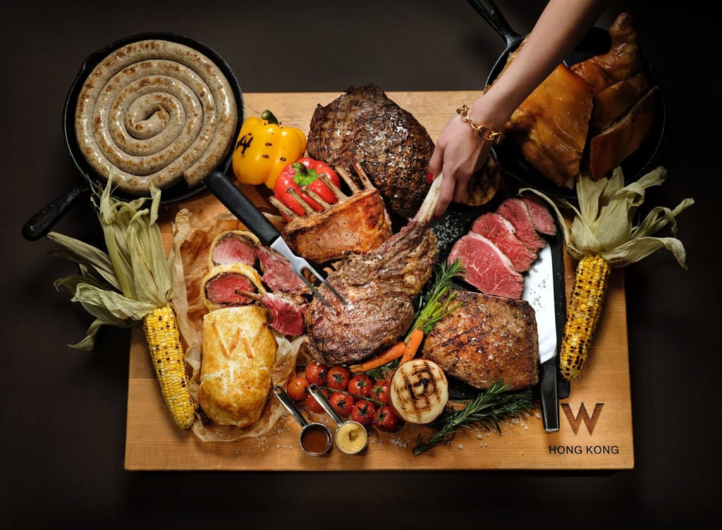 Kitchen buffet. Photo: W Hong Kong Kitchen buffet. Photo: W Hong Kong