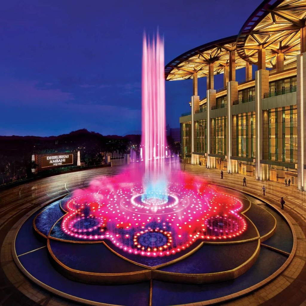 The Ambanis’ spectacular Jio World Centre was the setting for Radhika Merchant’s arangetram ceremony. Photo: @dhirubhai_ambani_square/Instagram The Ambanis’ spectacular Jio World Centre was the setting for Radhika Merchant’s arangetram ceremony. Photo: @dhirubhai_ambani_square/Instagram