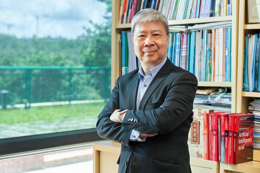 Professor Kong Siu-cheung, a member of the CoolThink@JC Steering Committee and Director of the Centre for Learning, Teaching and Technology at The Education University of Hong Kong, says the programme’s curriculum has integrated AI concepts to equip students with the skills necessary for the future workplace. Photo: EdUHK