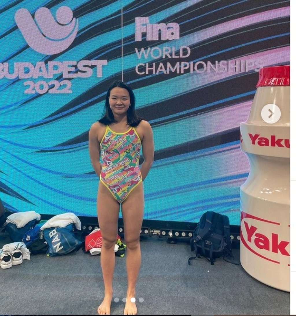Chloe Cheng admitted to nerves after her first race in Budapest on Saturday. Photo: Instagram