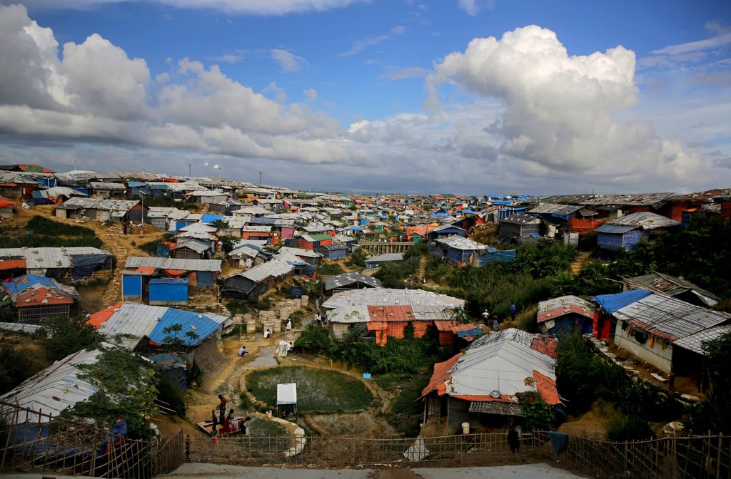Kutupalong refugee camp, in Bangladesh’s Cox’s Bazar district. Photo: AP