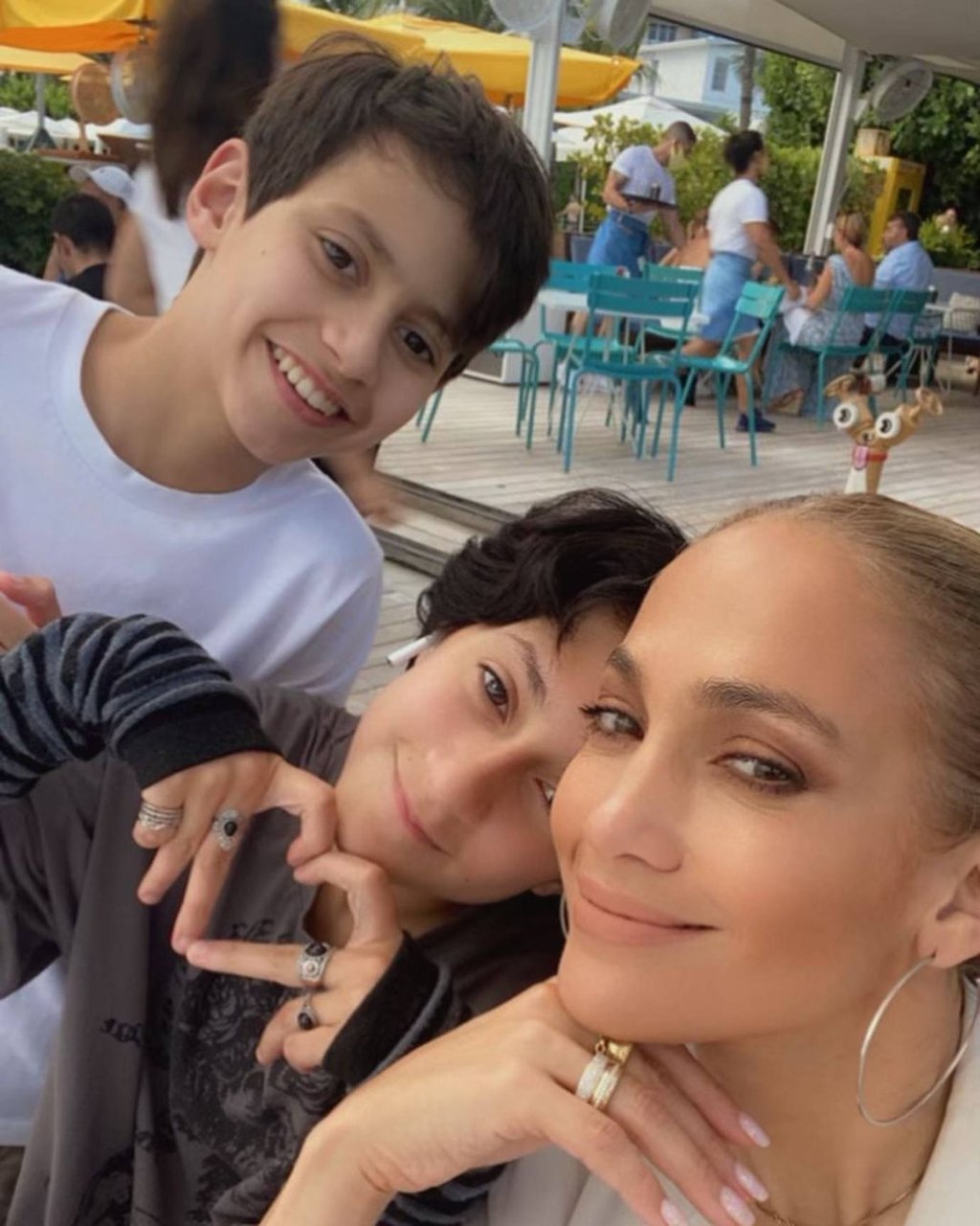 Who is Jennifer Lopez's gender-neutral teen, Emme Muñiz? The young singer uses they/them pronouns, has written a children's book, and is close with twin Max and Ben Affleck's kids Seraphina and Samuel |