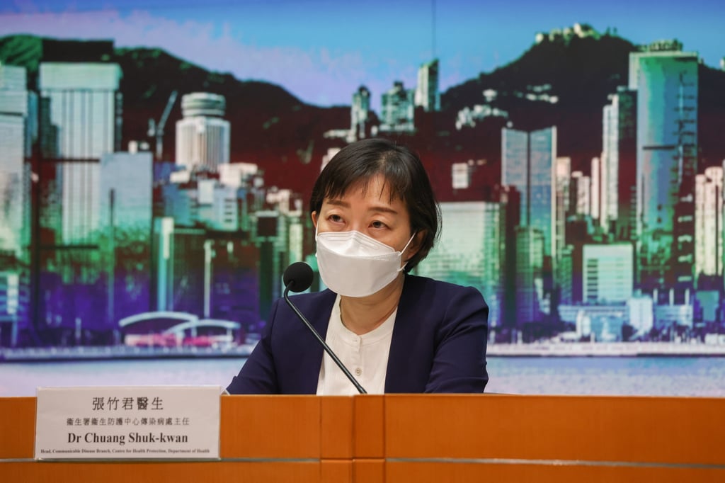 Chuang Shuk-kwan says Sunrise Diagnostic Centre must report back on its sanitation efforts within a week. Photo: Yik Yeung-man Chuang Shuk-kwan says Sunrise Diagnostic Centre must report back on its sanitation efforts within a week. Photo: Yik Yeung-man