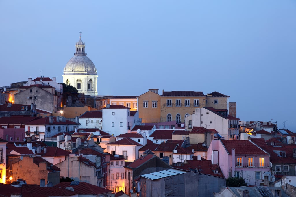 Alfama, the oldest district of Lisbon, makes a beautiful spot to work remotely. Photo: Shutterstock