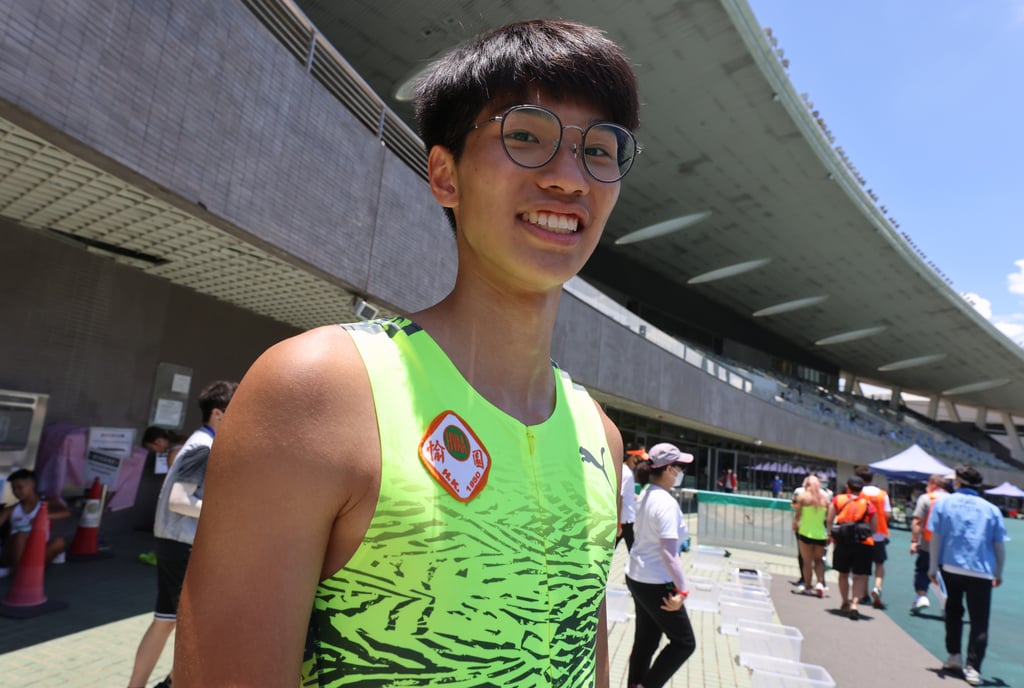 Rico Cheung said he learned a valuable lesson in coming second in the 110m hurdles. Photo: Dickson Lee