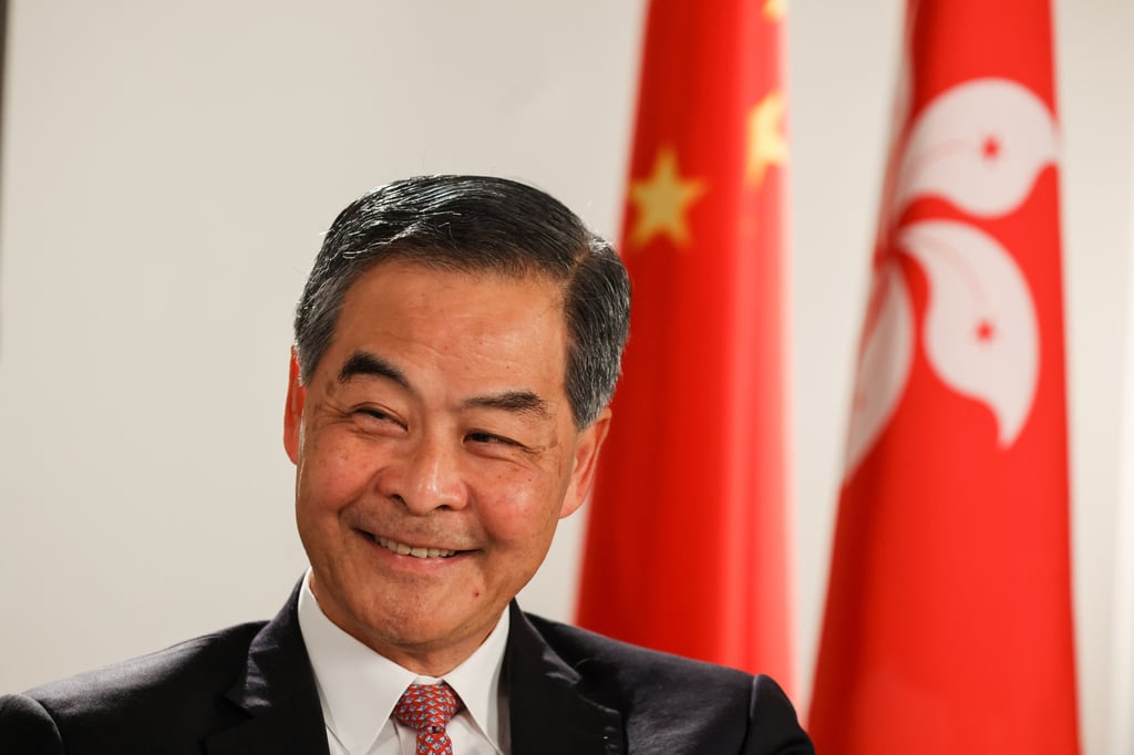 Former city leader Leung Chun-ying. Photo: Nora Tam