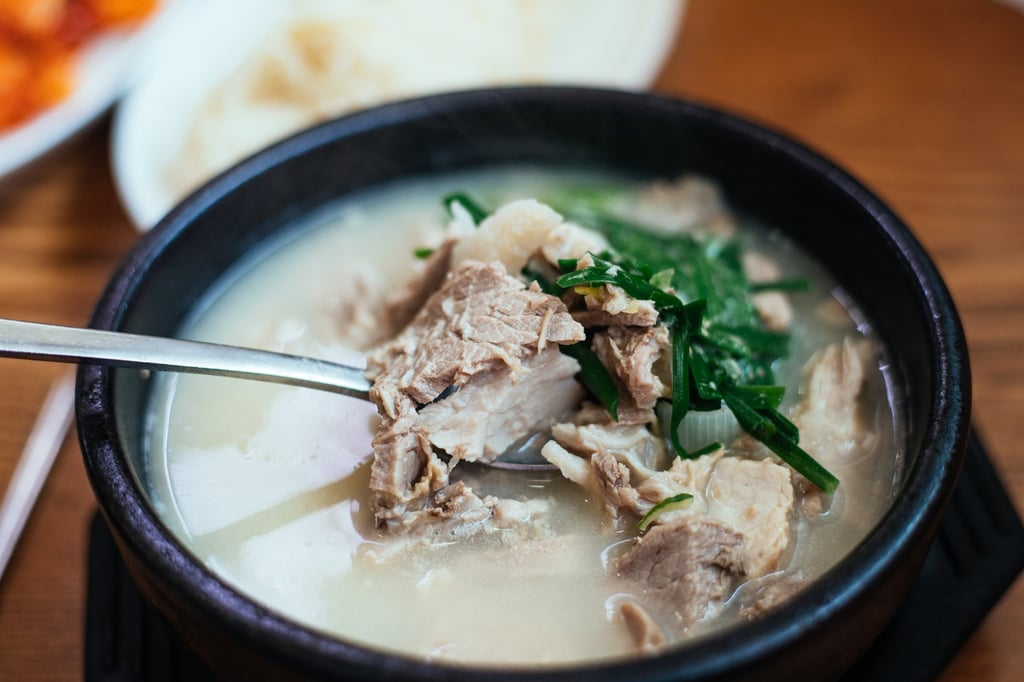 A bowl of hearty Korean soup. Photo: Getty Images A bowl of hearty Korean soup. Photo: Getty Images