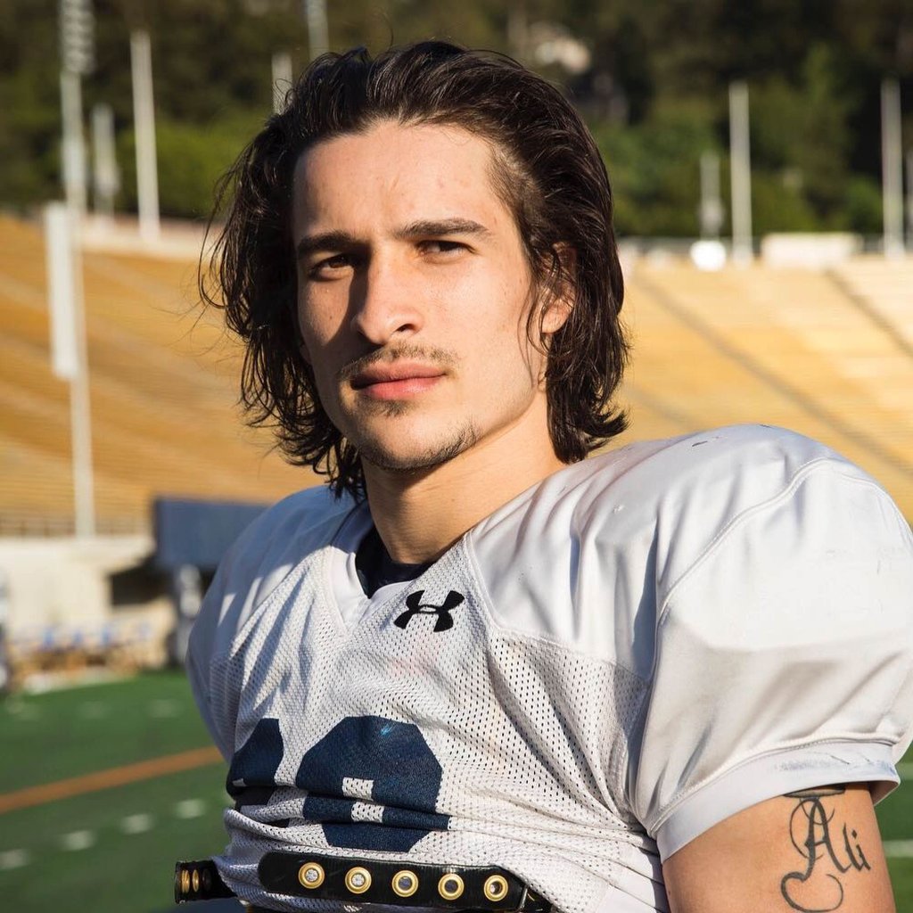 Biaggio Ali Walsh joined University of California’s university American football team. Photo: @rashedaali1/Instagram Biaggio Ali Walsh joined University of California’s university American football team. Photo: @rashedaali1/Instagram