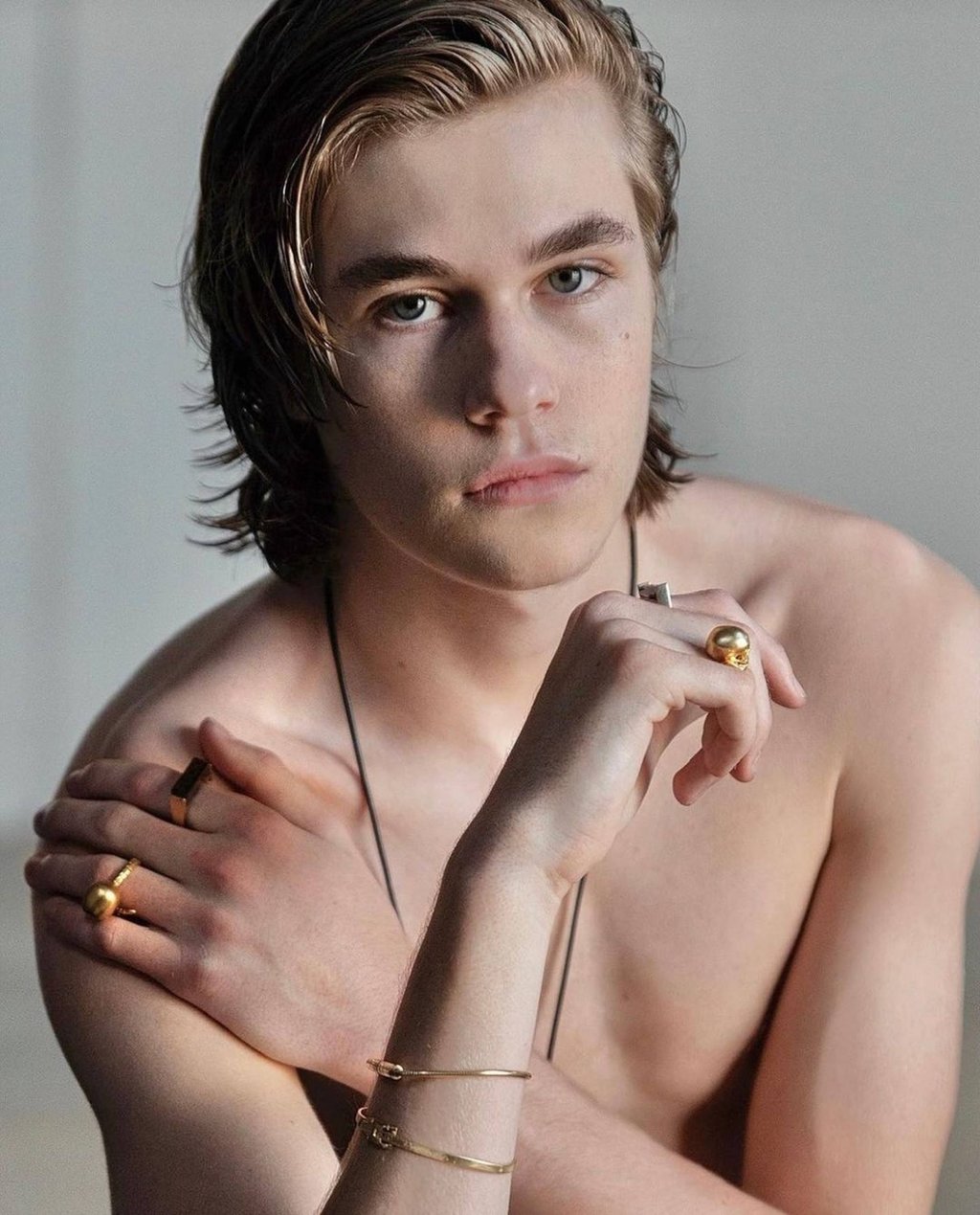 Cy Busson, son of 80s supermodel Elle Macpherson. Photo: @ellemacpherson/Instagram