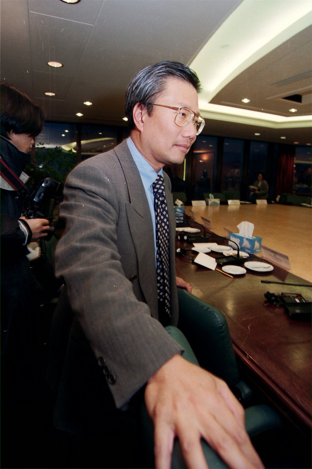 From the archives: Edgar Cheng Wai-kin, who chaired the stock exchange during the 1997 handover.