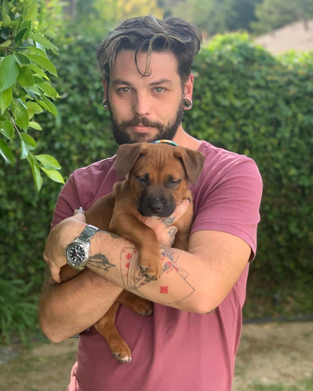 Navarone Garibaldi is known among friends and family to be a big nature and animal lover. Photo: @nava_rone/Instagram Navarone Garibaldi is known among friends and family to be a big nature and animal lover. Photo: @nava_rone/Instagram