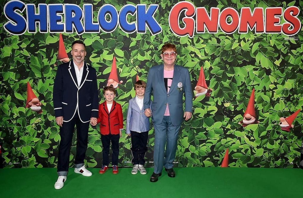 Elton John and his family live together in Old Windsor and try to live a normal life on weekends. Photo: @davidfurnish/Instagram Elton John and his family live together in Old Windsor and try to live a normal life on weekends. Photo: @davidfurnish/Instagram